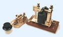photo of an old telegraph machine